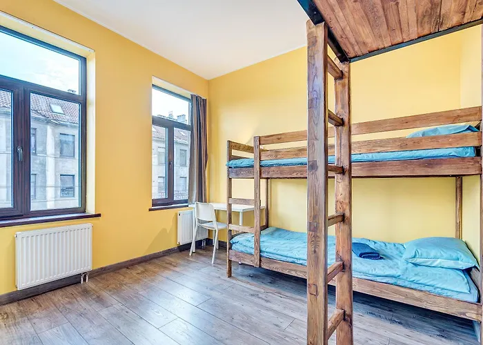 Private With Sauna & Parking With Shared Bathroom Rum i privatbostad Kaunas